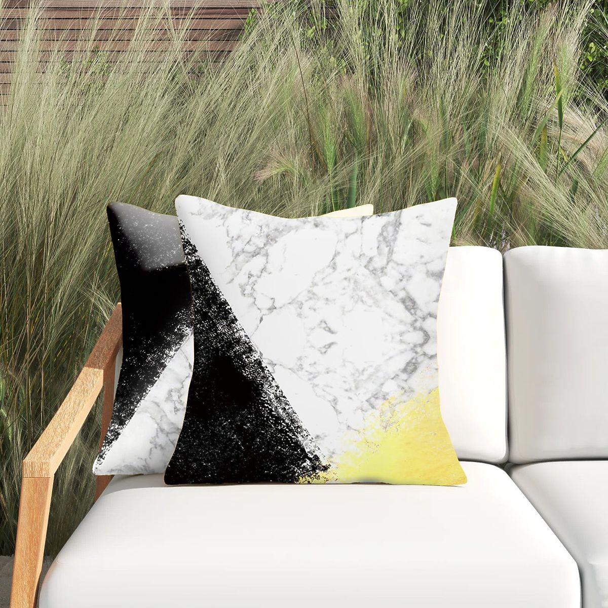 3D Pillow Cover - Multicolored