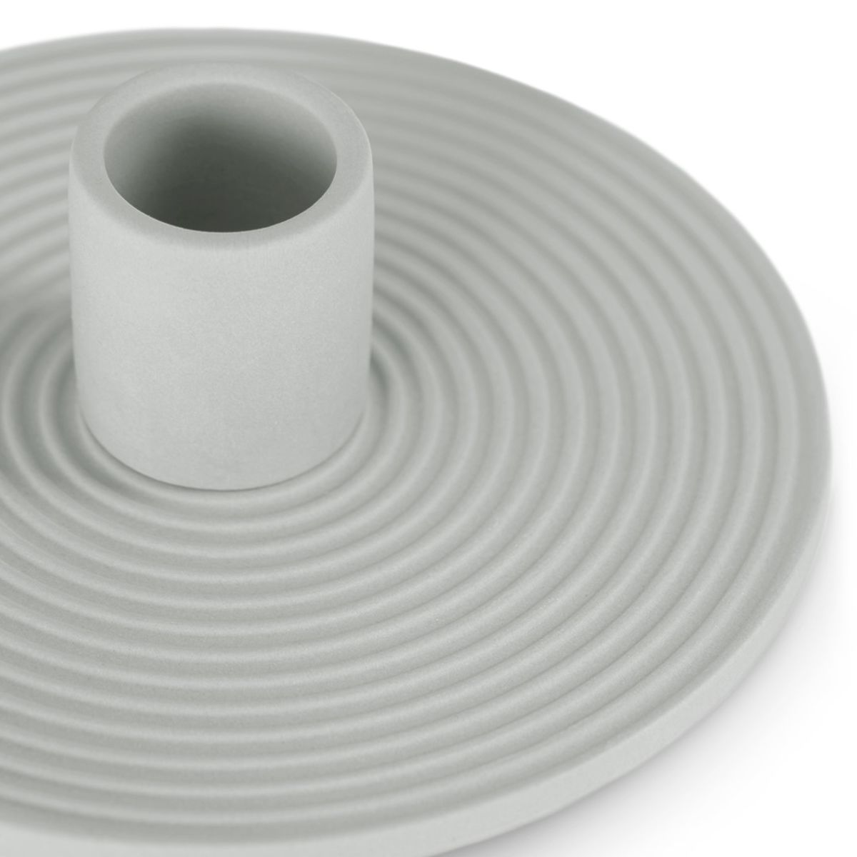 Candleholder MORAB Grey Color Boho Style for Interior AmeliaHome