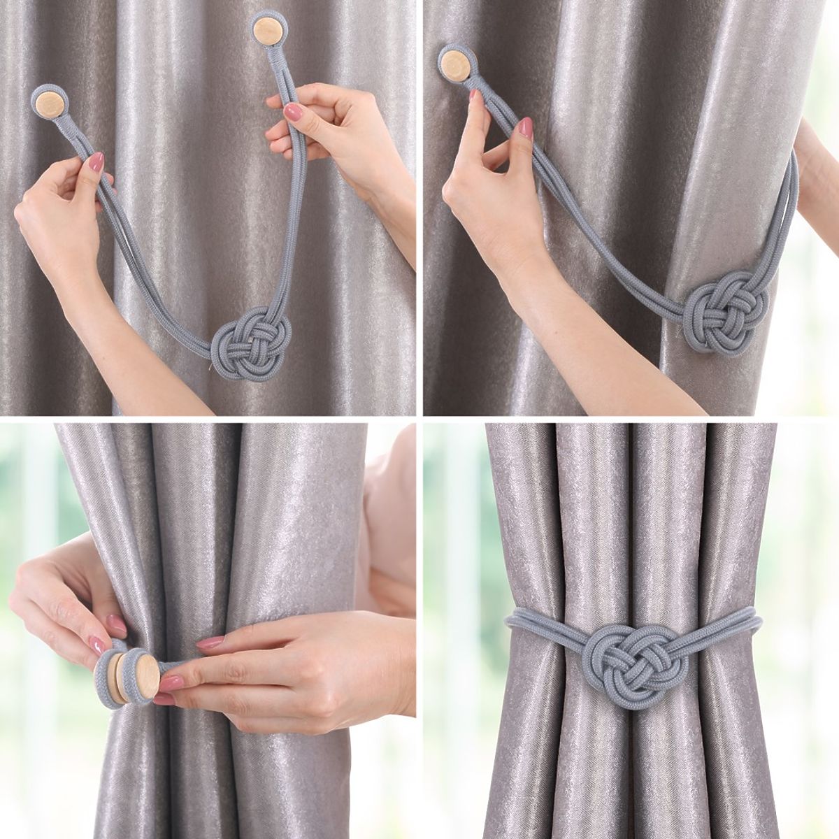 Curtains - Accessories EDMONTON color red ameliahome