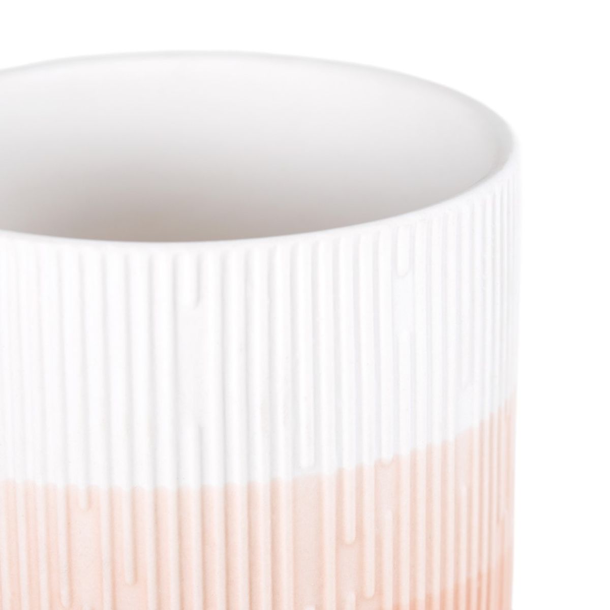 Flowerpot FINO Coral Color Modern Style for Interior AmeliaHome