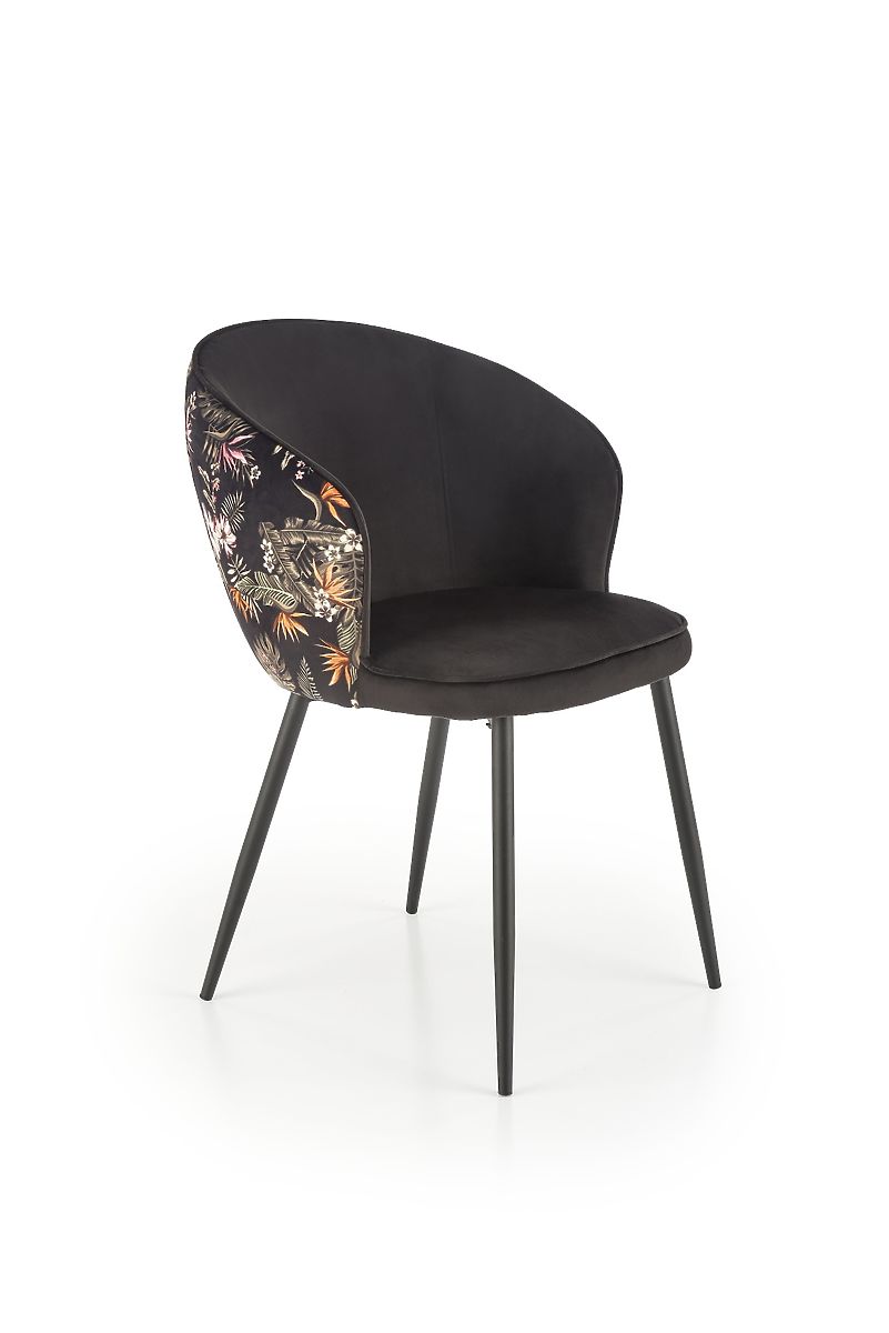 Set of 2 Multicolored Dining Chairs K506