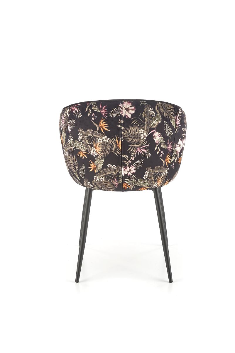 Set of 2 Multicolored Dining Chairs K506