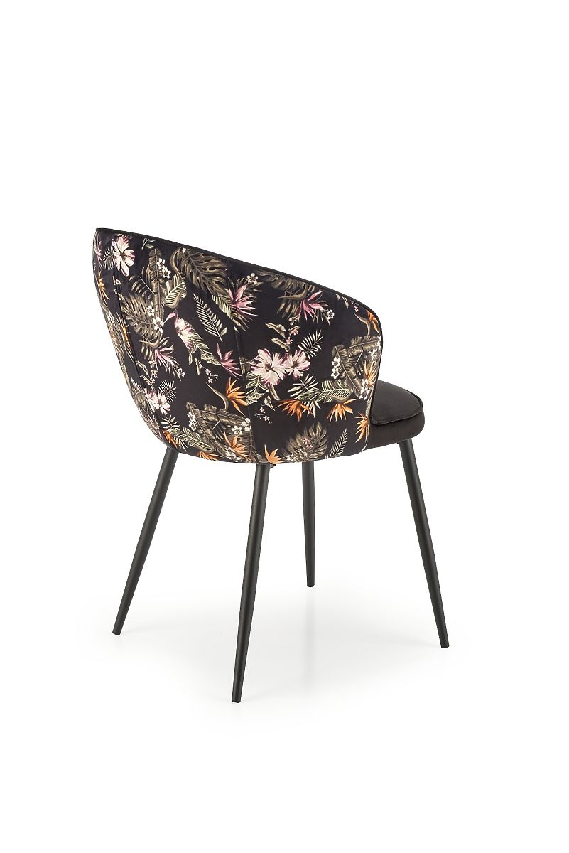 Set of 2 Multicolored Dining Chairs K506