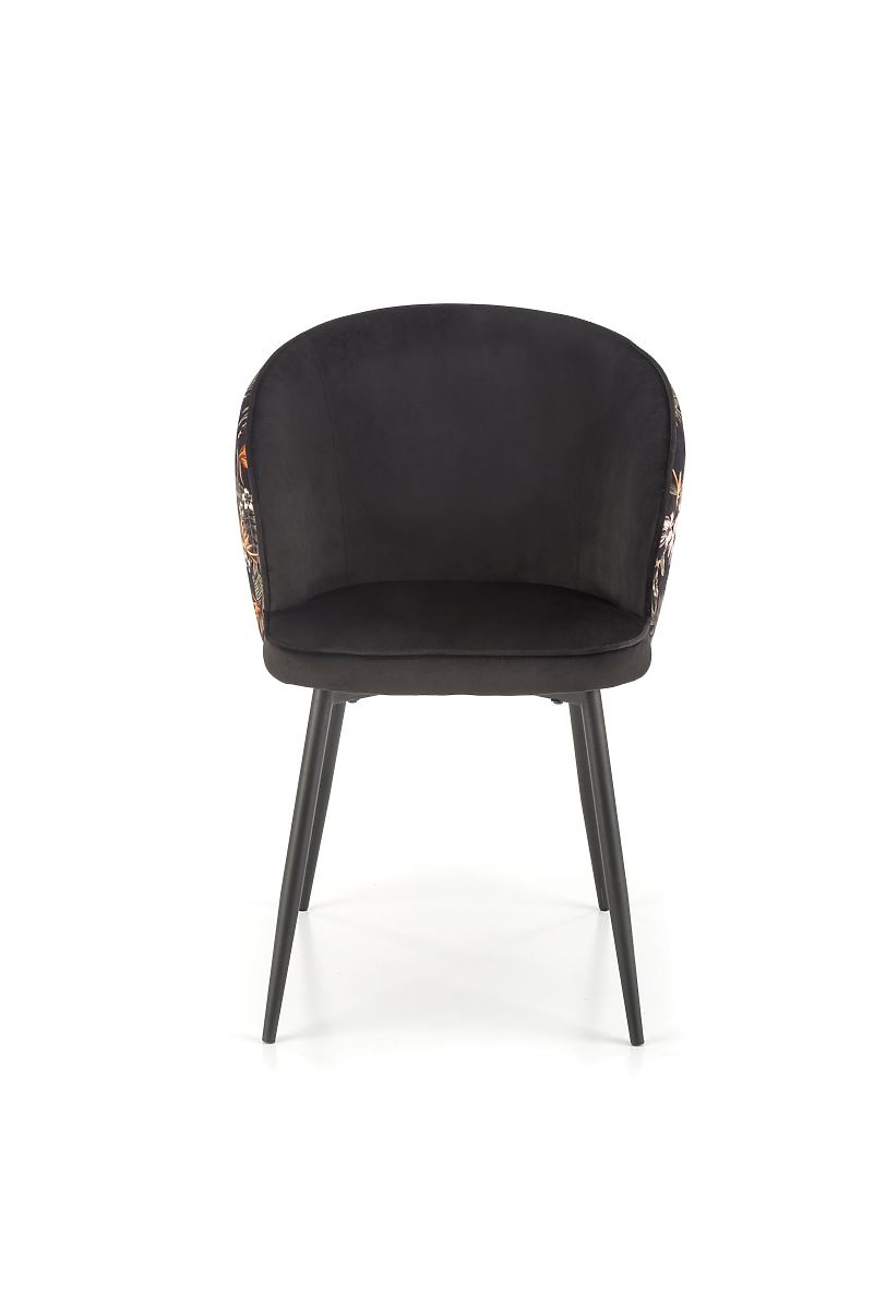 Set of 2 Multicolored Dining Chairs K506