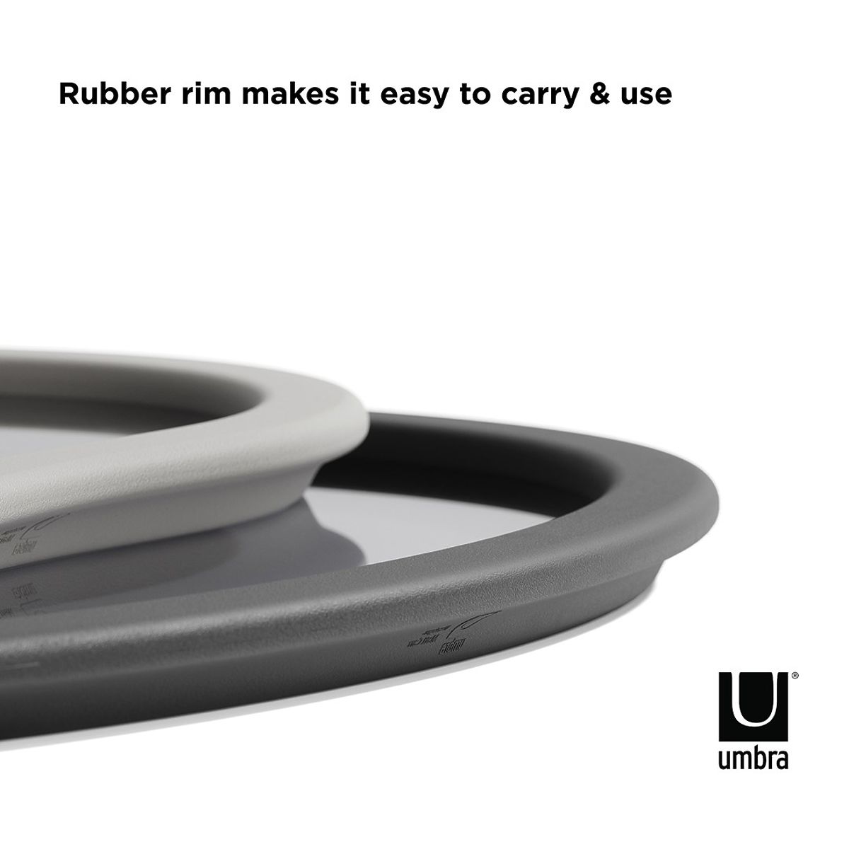 Kitchen Accessories with Irregular Shape HUB in Graphite Color Minimalist Style Umbra