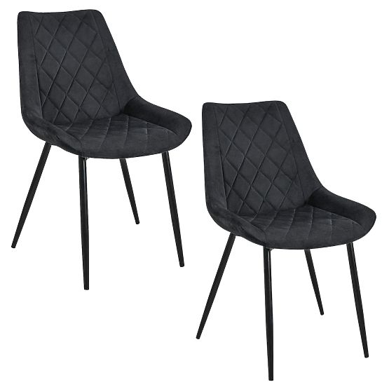 2x CHAIR SJ.0488 BLACK