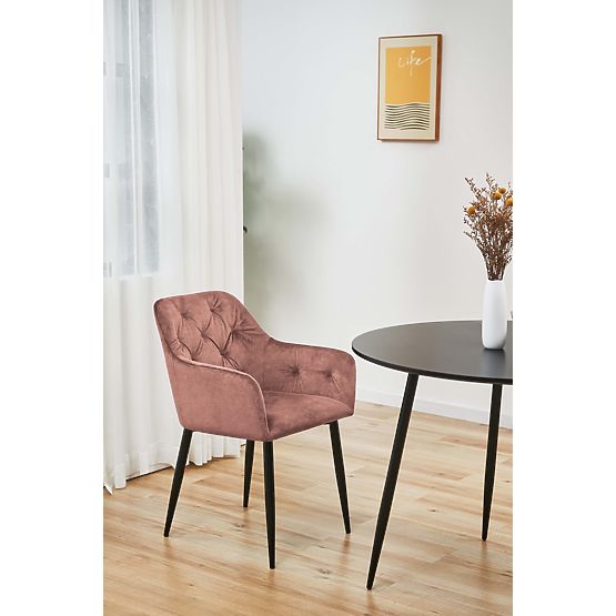 2x SJ.030 CHAIR - POWDER PINK