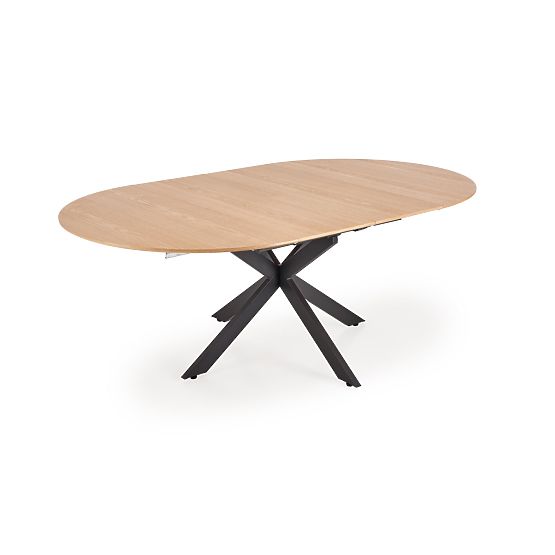 ACORD Extendable Table, Natural/Black (2p=1pc)