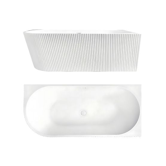 Acrylic Corner Bathtub WENUS RIGHT 170