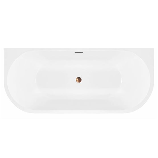 Acrylic Wall-Mounted Bathtub OLIMPIA 170 cm