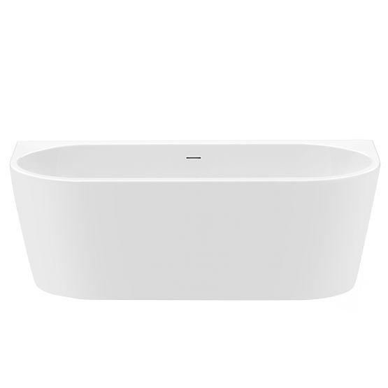 Acrylic Wall-Mounted Bathtub OLIMPIA 170 cm