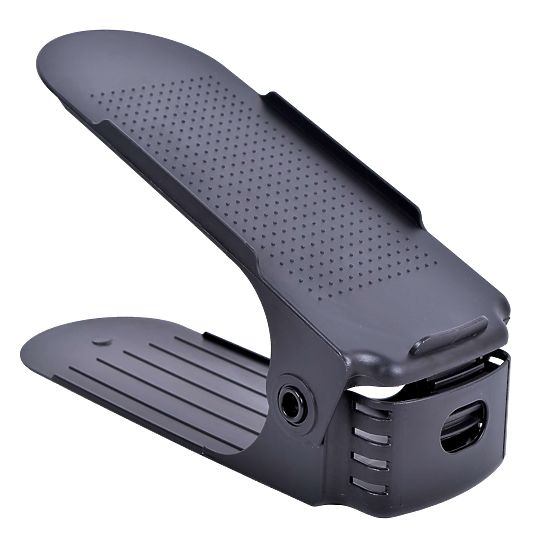 Adjustable Shoe Organizer Rack Black