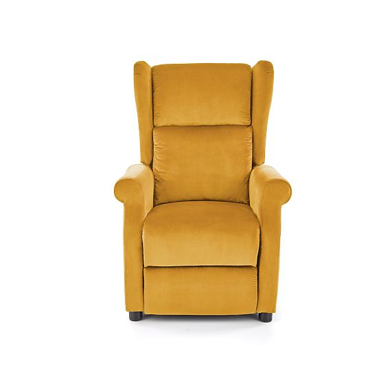AGUSTIN 2 Mustard Relaxation Armchair