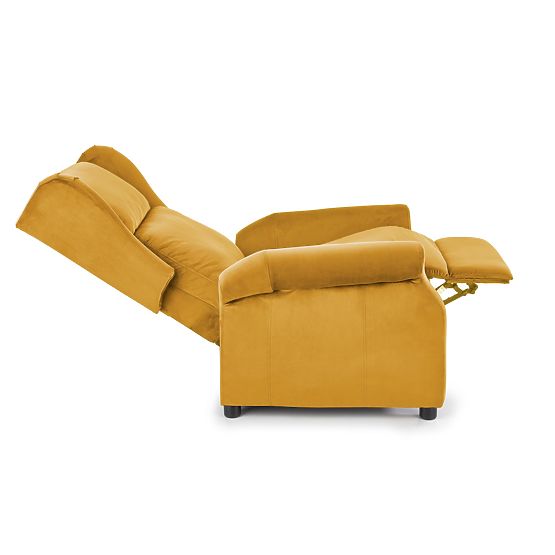 AGUSTIN 2 Mustard Relaxation Armchair