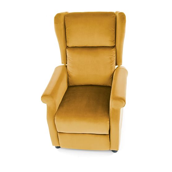 AGUSTIN 2 Mustard Relaxation Armchair