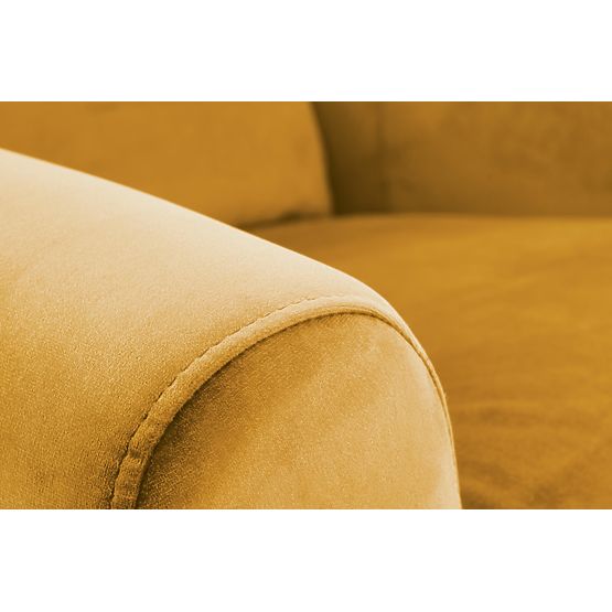 AGUSTIN 2 Mustard Relaxation Armchair
