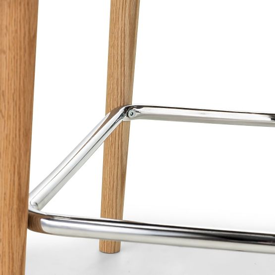 Amalfi Bar Stool, Cream, Oak