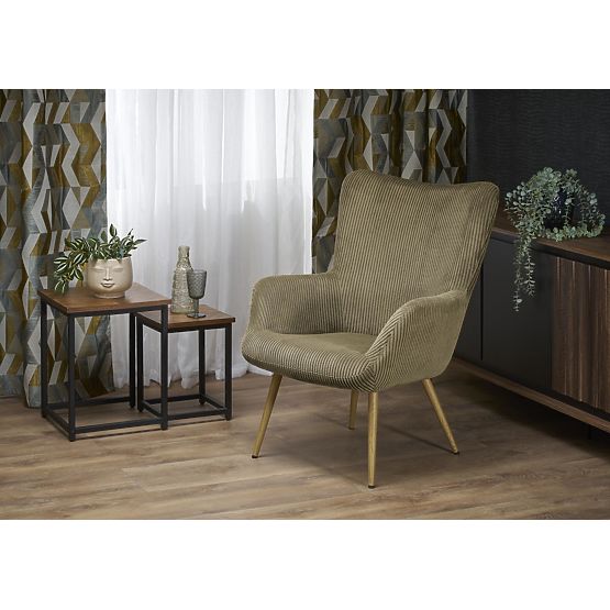 AMARO relaxation chair - olive
