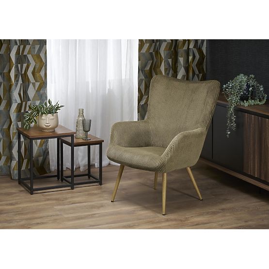 AMARO relaxation chair - olive