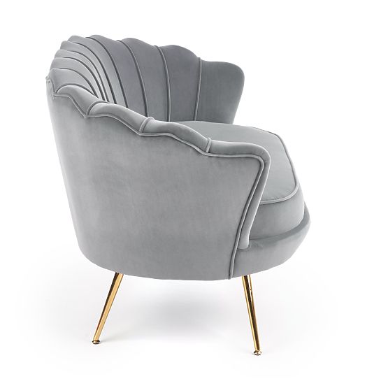 AMORINITO XL Relaxation Chair Grey/Gold