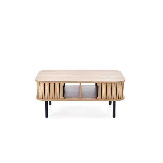 ANGELINA Coffee Table, Natural/Black (1p=1pc)