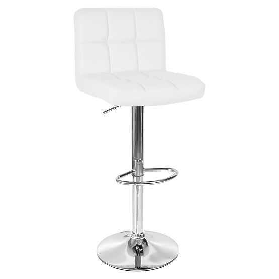 Arako White Bar Stool