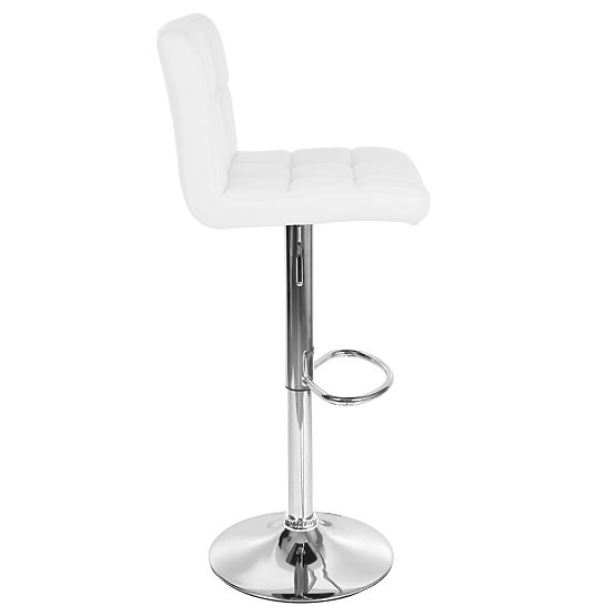 Arako White Bar Stool
