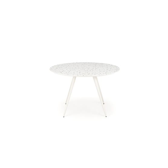 ARAMIS Table, Top - Terrazzo, Legs - White (2p=1pc)