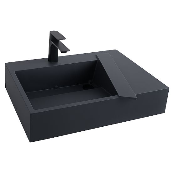 Archi 90 CM Matte Gray Composite Sink