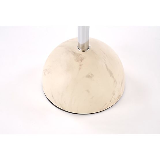 ARIANA coffee table, beige marble / brown (2pcs=1set)