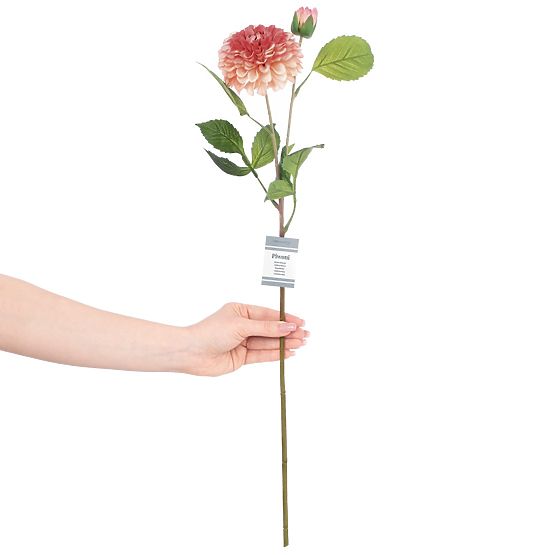 Artificial Flower PEONY Coral Color Modern Style AmeliaHome