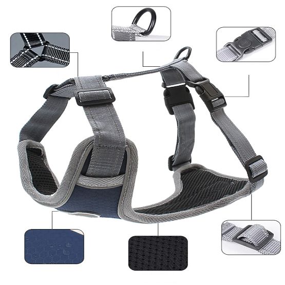 ASTRO Blue Dog Training Harness Size S