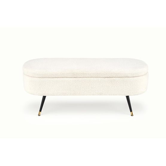 AVEIRO Bench with Storage, Cream