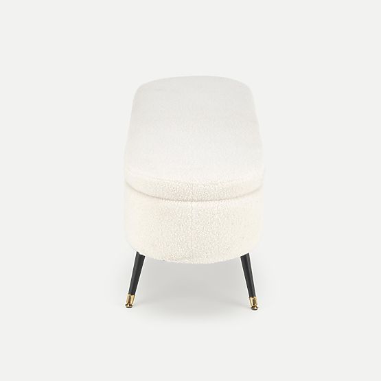 AVEIRO Bench with Storage, Cream