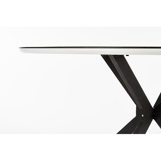 AVELAR Tabletop - Black / White, Frame - Black
