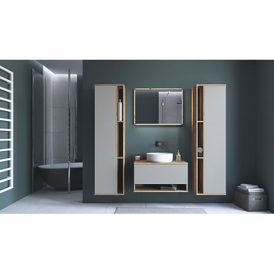 AVIOLA Cabinet Under Sink 80/1S Artisan Oak (1p=1pc)