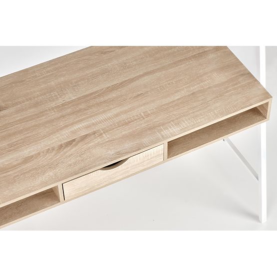 B48 Writing Desk Sonoma Oak / White