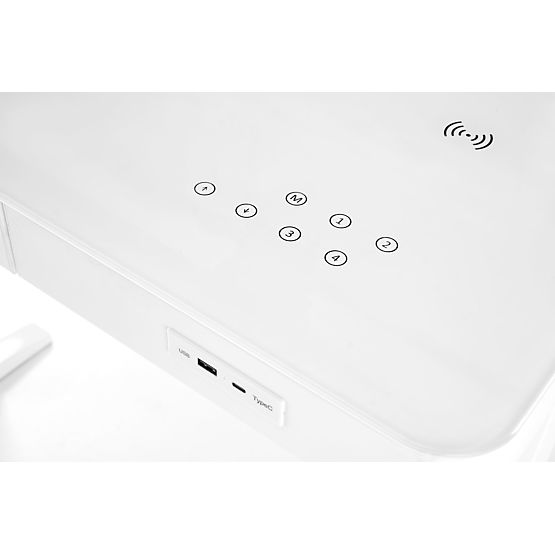 B52 Table with Height Adjustment Function, White (2p=1pc)