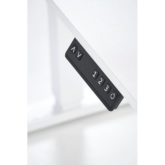 B53 Desk with Height Adjustment Function, White (2p=1pc)