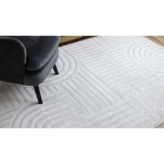 BALANCE 1918 Rug Cream - Geometric, Structural, Glamour