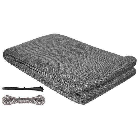 Balcony Protective Mat Grey 1x6 m