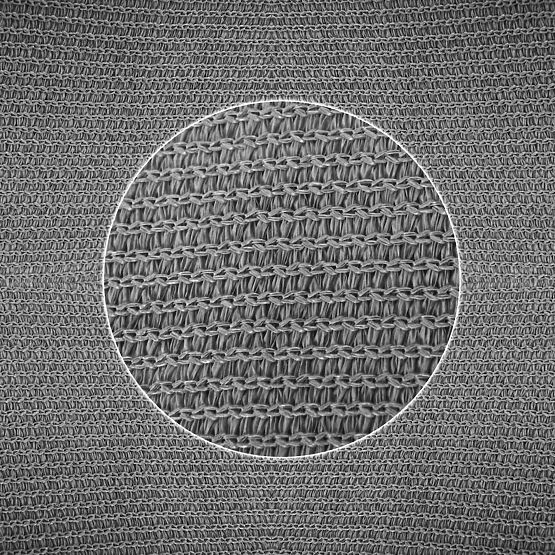 Balcony Shade Mat Grey 1x7 m