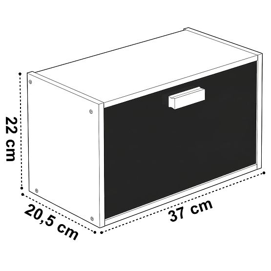 Bamboo Bread Box CHARLES