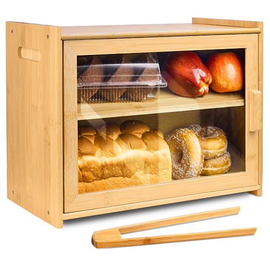 Bamboo Bread Box Pierre, Bread Container