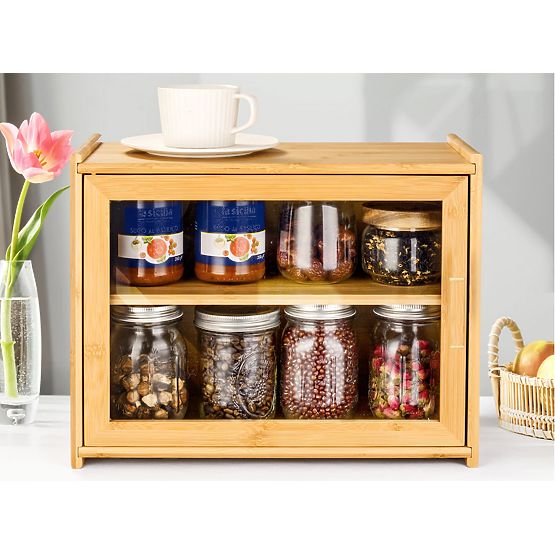 Bamboo Bread Box Pierre, Bread Container