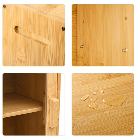 Bamboo Bread Box Pierre, Bread Container