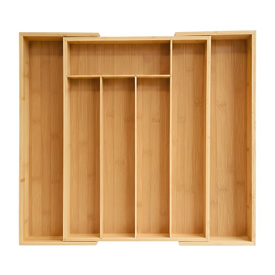 Bamboo Cutlery Organizer IKAR