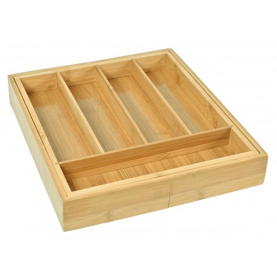Bamboo Cutlery Organizer Insert Juan