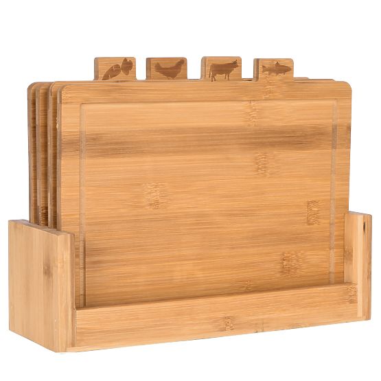 Bamboo Cutting Board Dori Set of 4 Pieces