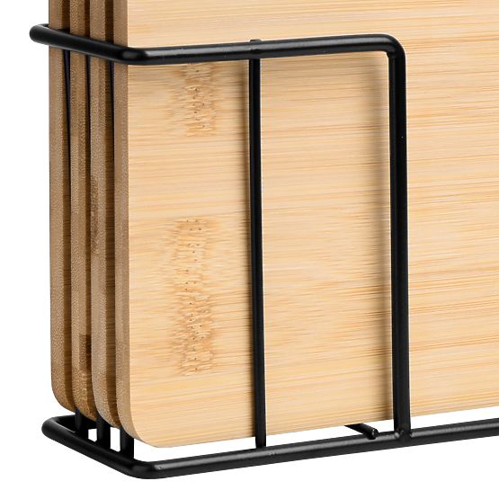 Bamboo Cutting Board Skara Set of 4 Pieces